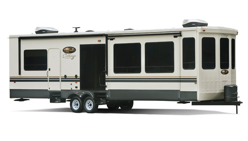 Cedar Creek RVs are included in the destination or luxury RV Type.